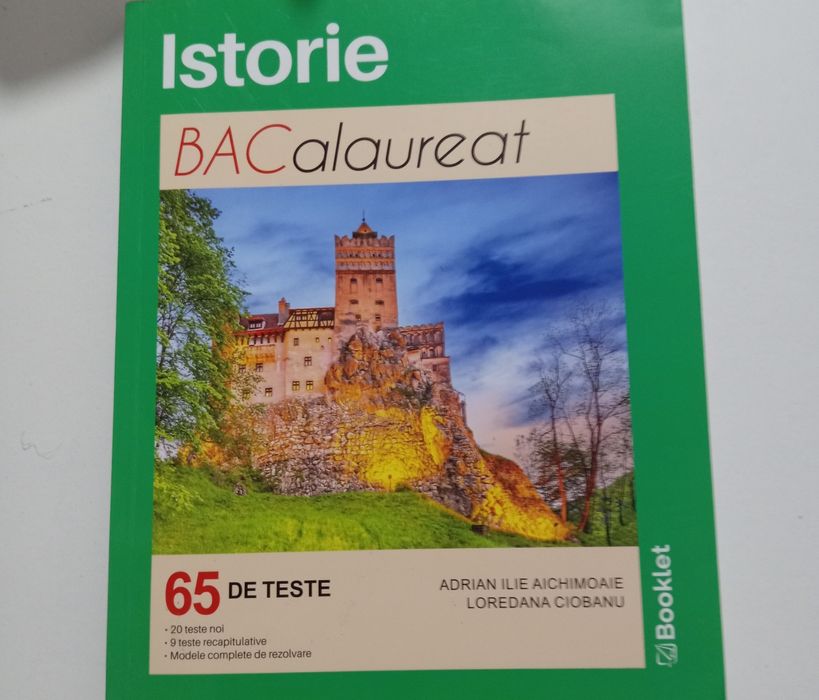 Vând cărți pregătire Bac
