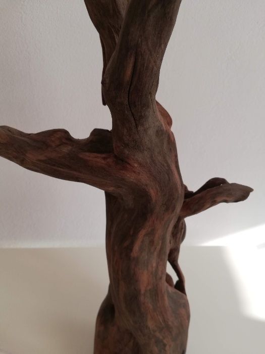 Лампа ръчна изработка/естествен материал/дървени лампи/настолна/