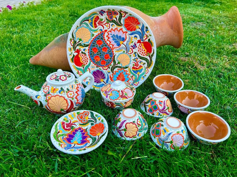 Чайный сервиз последная технология (МАЙОЛИКА)