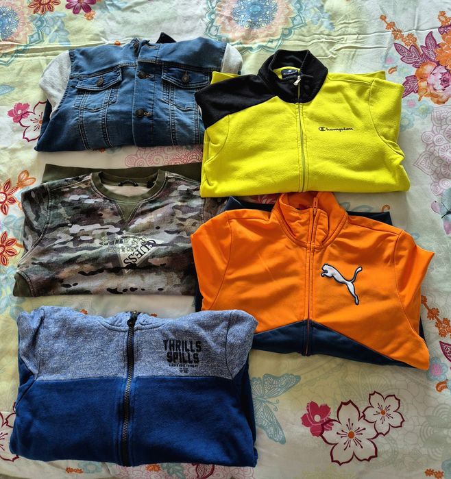 Лот от 5 горнища за момче – ръст 140 см (около 10 г.)
Много добро със