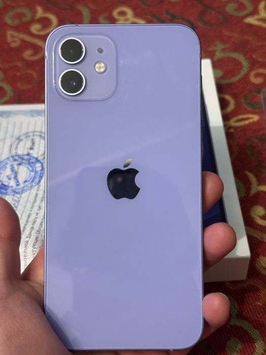Iphone 12 фиолетовый