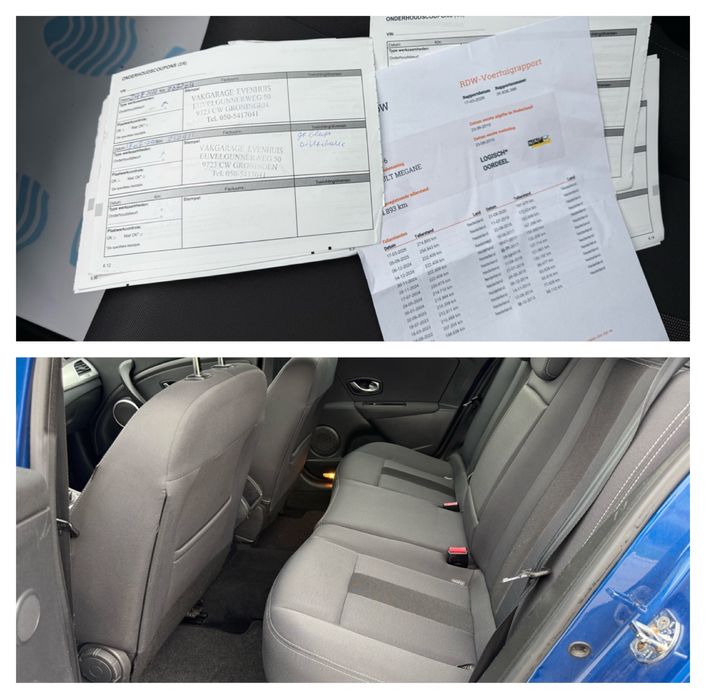 Renault Megane 3 ,1.5 dci 110 cp ,Carte Service+Raport RDW istoric km!