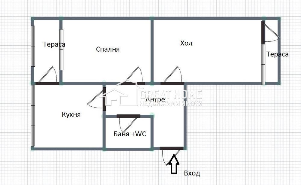 Продава се Тристаен апартамент в Търговище, Запад 1 - 56 кв.м за 683 €/кв.м - Снимка #5