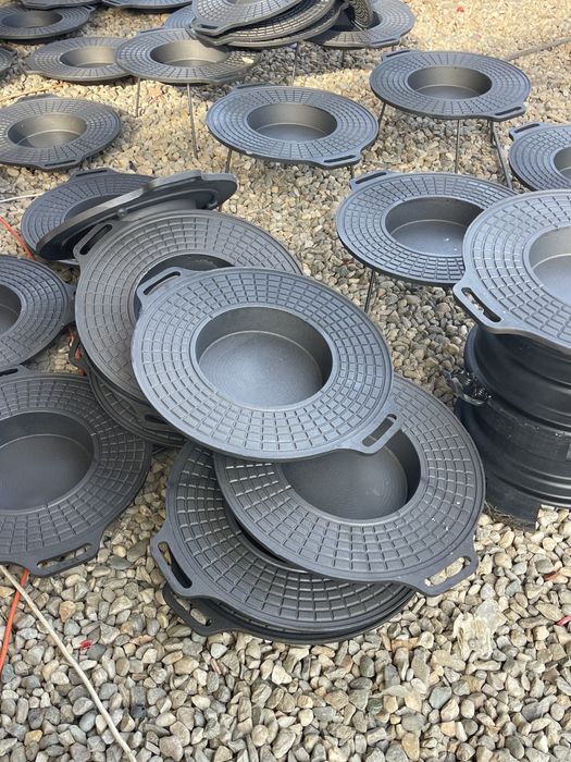 Disc fonta 2 in 1 pentru prajit si gratar