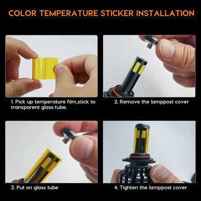 LED8 крушки за фар 8LED H7 6000K 12V / ЛЕД