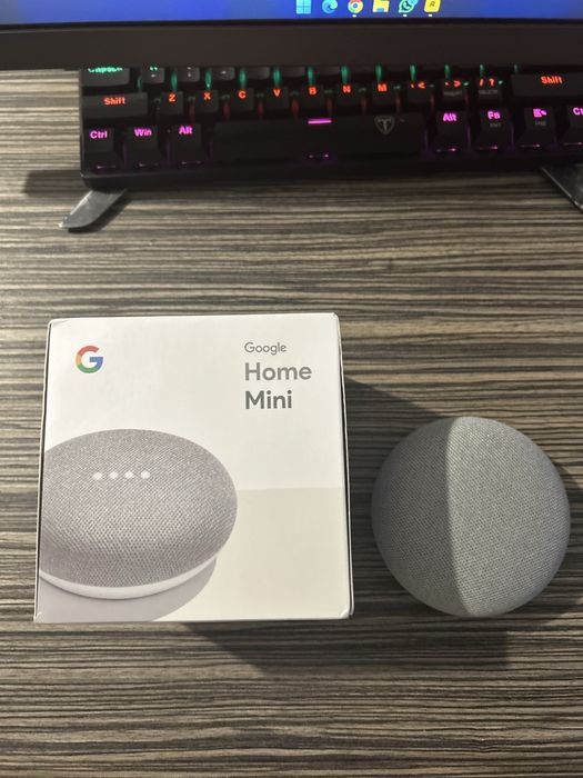 Vand Google home mini-Assistent inteligent