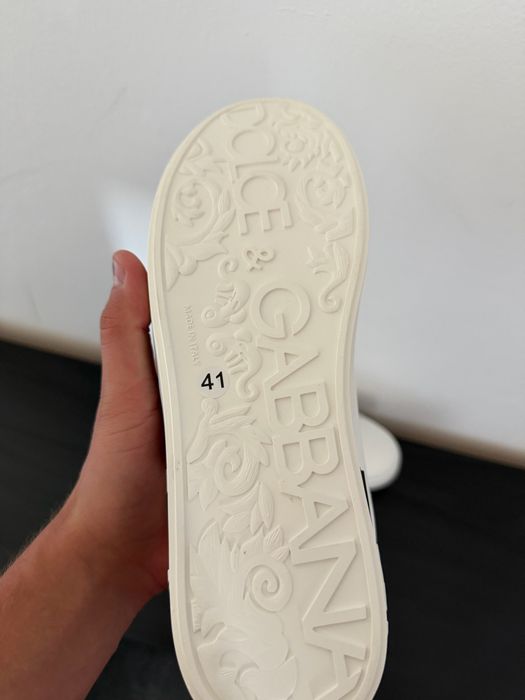 Adidasi dolce gabbana portofino Drip Logo DG  Marimea 41 noi