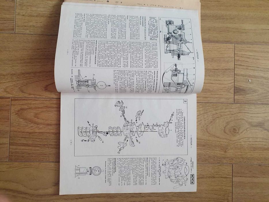 Manual de  intretinere si reparatie Renault Fuego TL/GTL