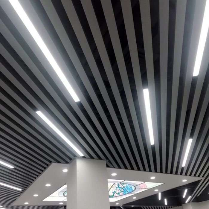 Домино Светильники, лампы, Led, grilyato, грильято, рейка, реечный