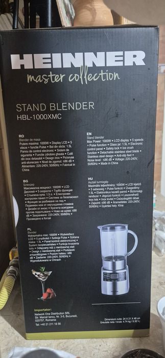 Blender Heinner HBL-1000XMC 1000W Master Collection