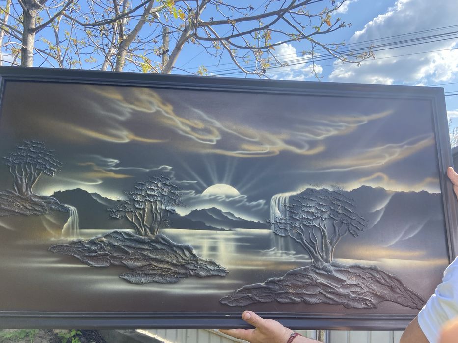 Tablou nou 3d foita aur