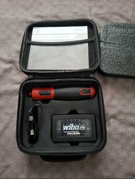 Surubelnita electrica Wiha/dinamometrica izolata cu biti