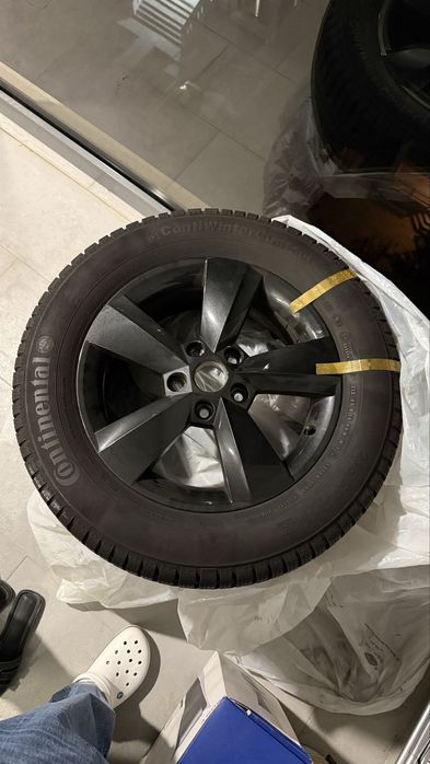 Jante aliaj originale R16, Skoda Superb/Octavia + Anvelope 215 60