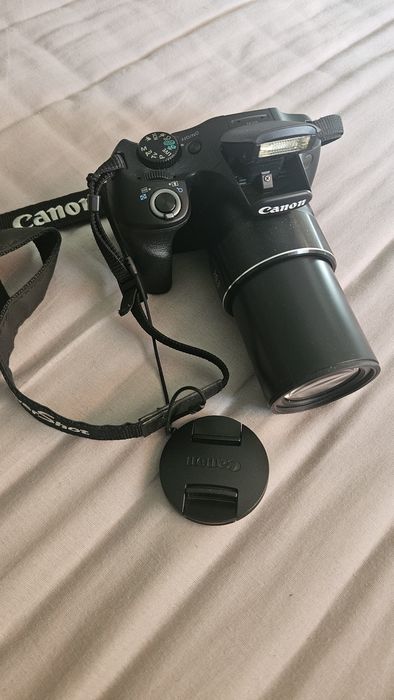 Canon SX540 HS 50x Zoom WiFi – aproape nou, cutie originală