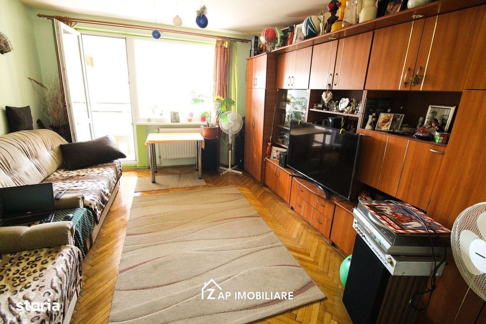 Zona Dacia - 3 camere - 1 baie - mobilat utilat — fotografia 1