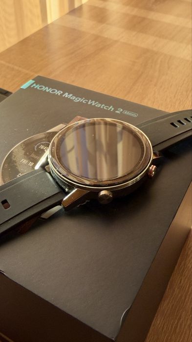 Часовник Honor MagicWatch 2 (46mm) – Отличен, комплект с 3 каишки