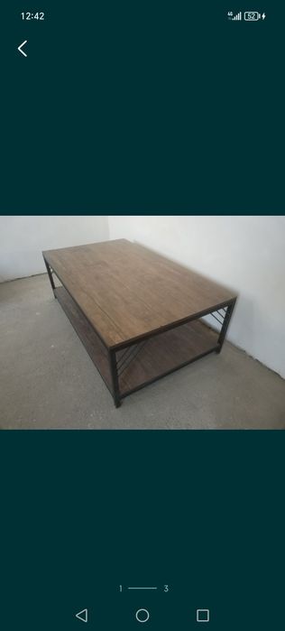 Новый универсальный стол из МДФ с двумя столешницами