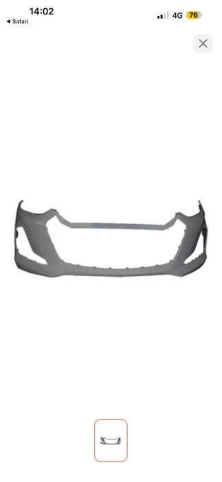 onix бампер перед зад