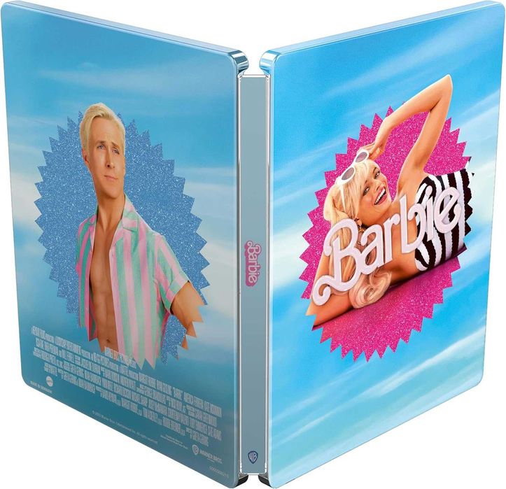 Филм „Barbie“ [4K Ultra HD] Steelbook [2023] [Blu-ray] – Steelbook