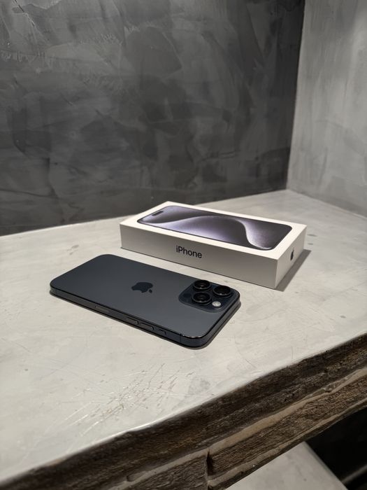 КАТО НОВ Iphone 15 Pro Max Blue Titanium