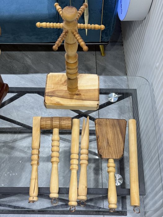 Кухонный набор из Натурального дерева