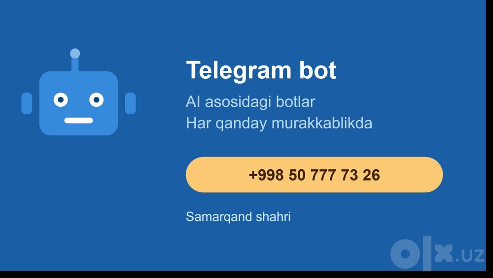 Server o'rnatish / Установка сервера / Tarmoq tortish / Telegram Bot