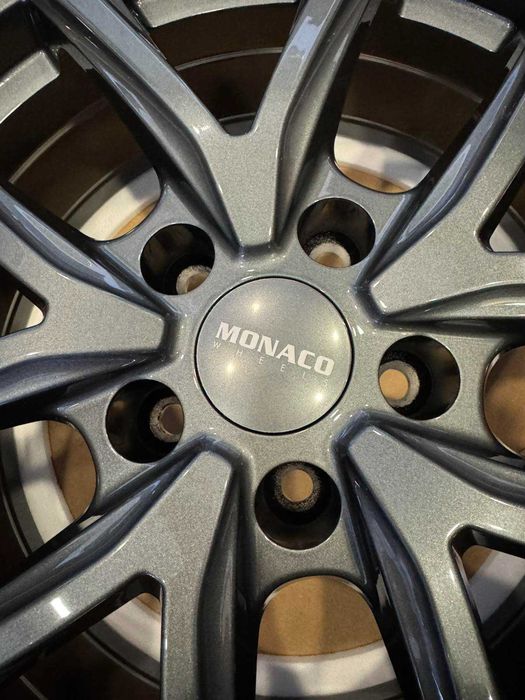 НОВИ Джанти Monaco CL2 J 7x 17 цола 5x114.30 ET40 Централен отвор 66.10мм / Цвят: Тъмно сиво
