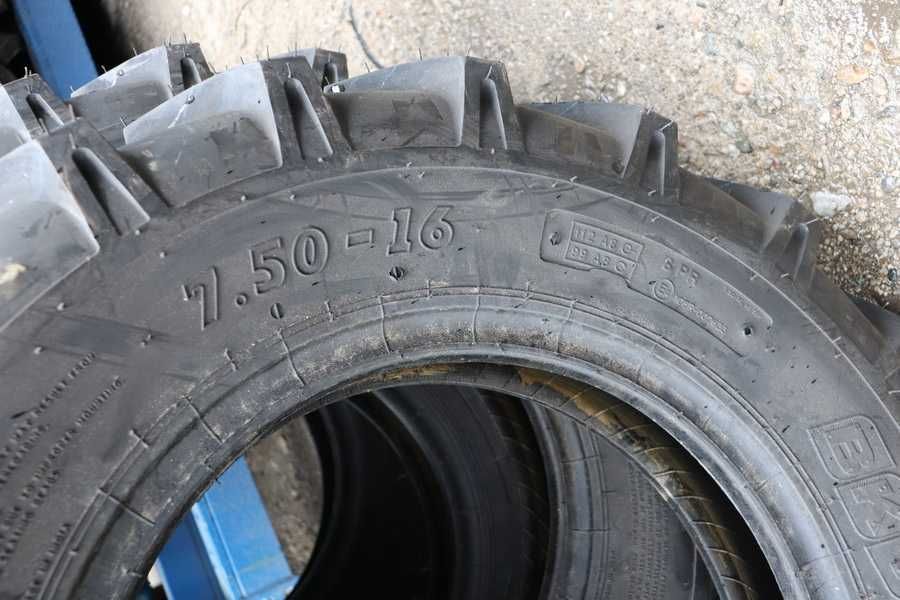 7.50-16 BKT 8 pliuri anvelope noi cauciucuri de tractiune motocultor
