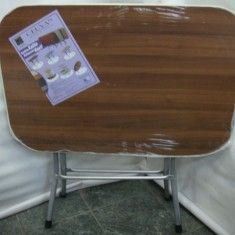 Masa plianta, 50x60x55, pal si metal. Bucatarie/camping/gradina. Noua!