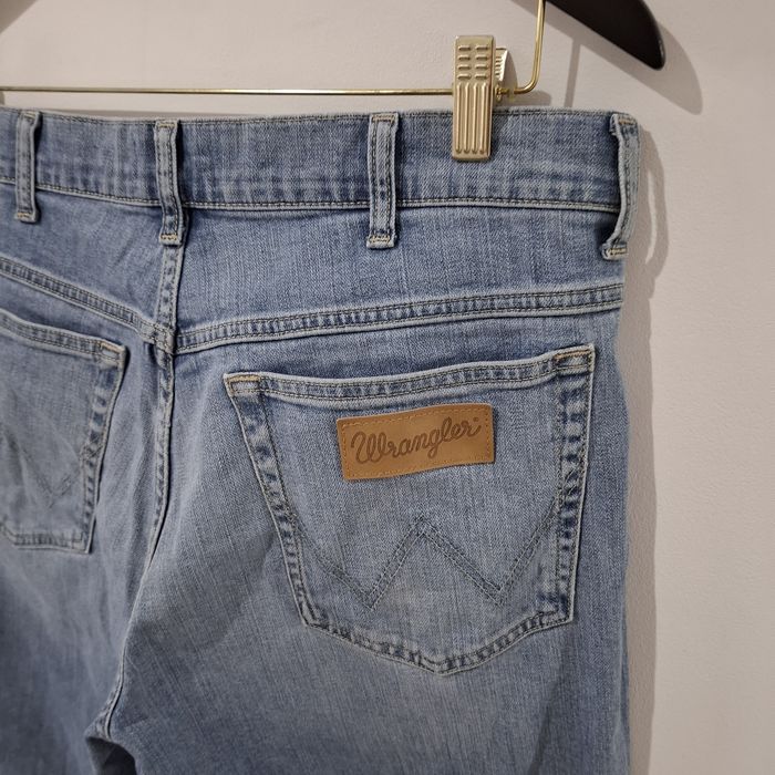 Blugi Wrangler denim jeans mărimea W36 L30, bumbac, bărbați