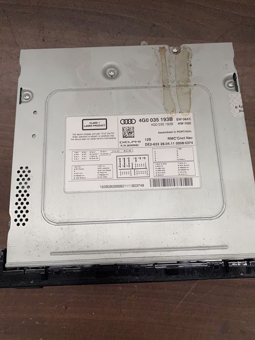 Modul navigatie audi a6 c7 4g audi a7 4g0035193b