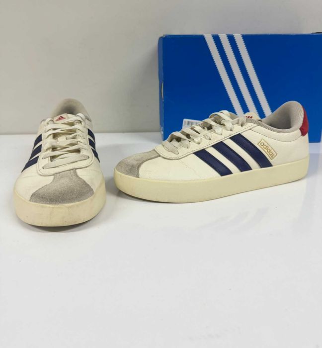 Adidas VL Court 3.0 – Естествен велур и кожа