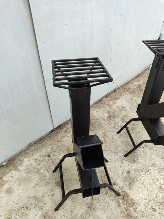 Печка ракета. Отдых рыбалка