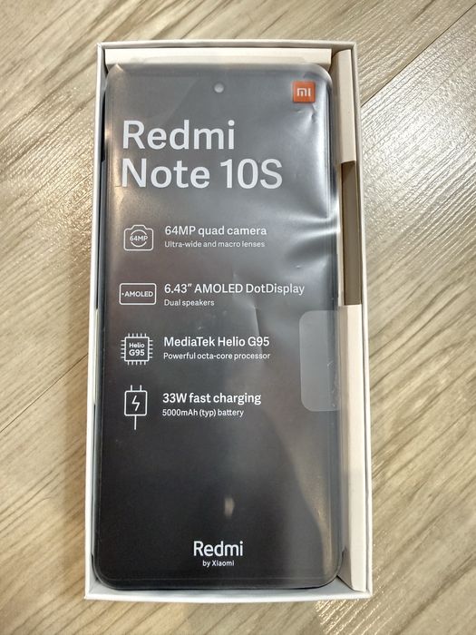 Смартфон Redmi Note 10S Onyx Gray