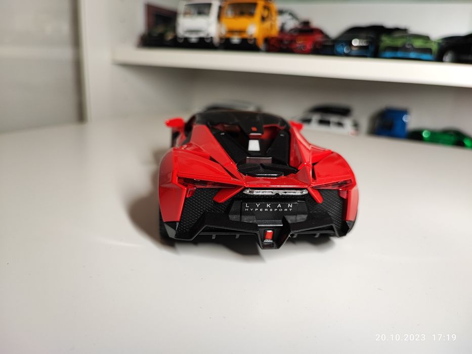 Machetă Lykan Hypersport