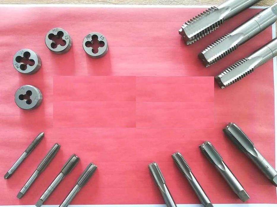 Set filiere tarozi orice marime. De la M3 pana la M60 metric si gaz