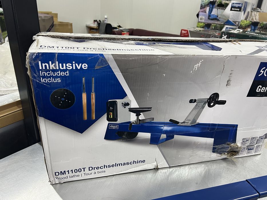 Струг за дърво 400W Scheppach DM1100T -чисто нов