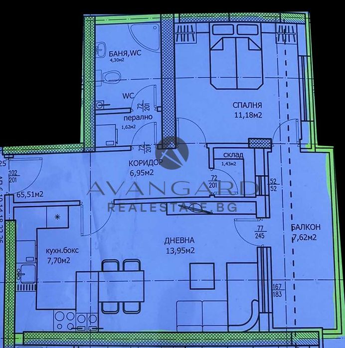 Продава се Двустаен апартамент в Пловдив, Тракия - 79 кв.м за 1570 €/кв.м - Снимка #10