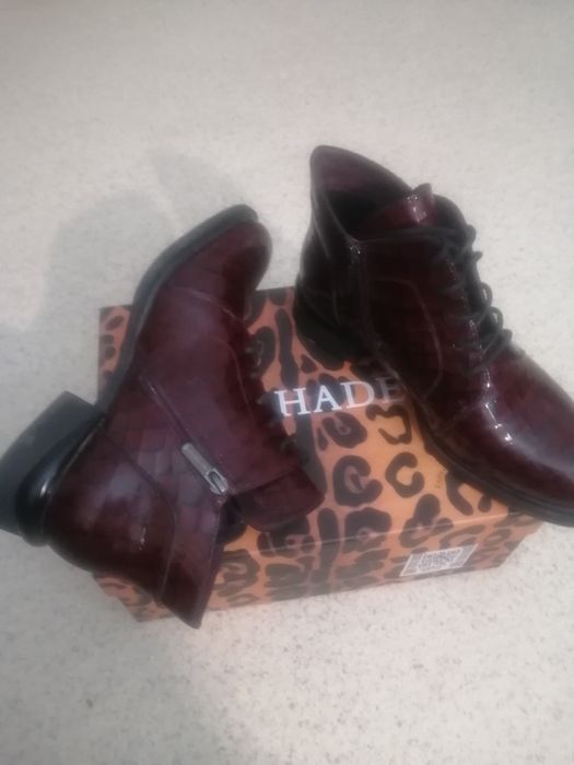 Ботинки O.Shade цвет бордо