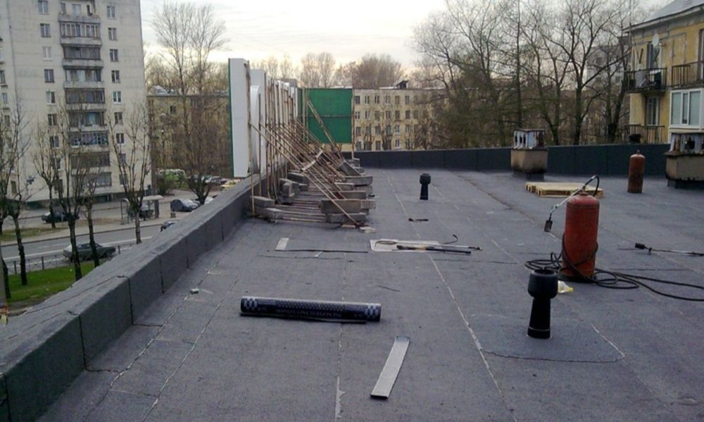 Ремонт крыши,гидроизоляция