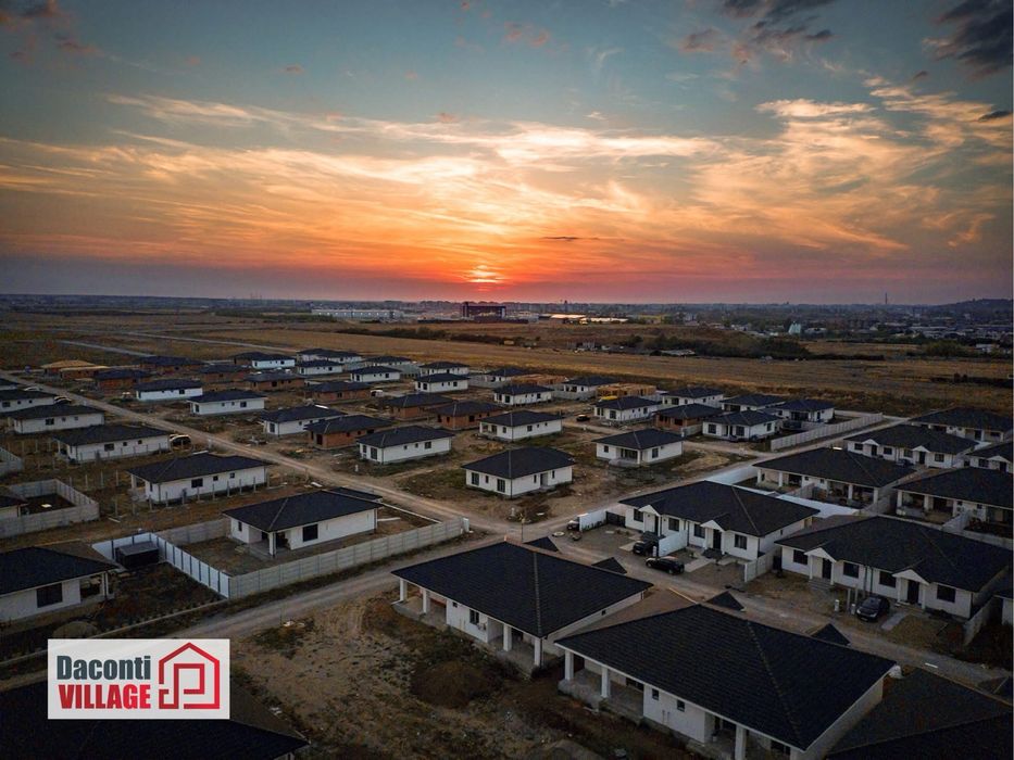 Casa Noua Tip Duplex-Daconti Village-Cheriu-Gaz-GARD INCLUS-SPUMA 15CM