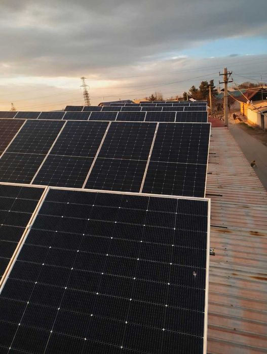Quyosh panel 3 mlndan 9 mlngacha (1 kw uchun) o'rnatish xizmati