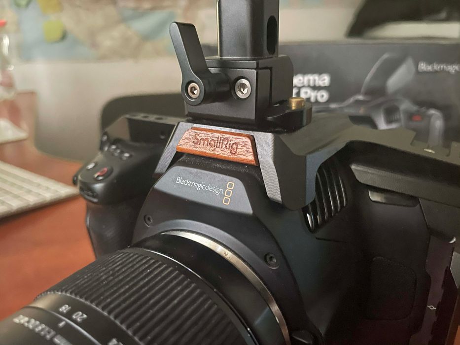 Cinema Camera Blackmagic 6K Pro, Obiectiv Sigma 18-35mm F1.8