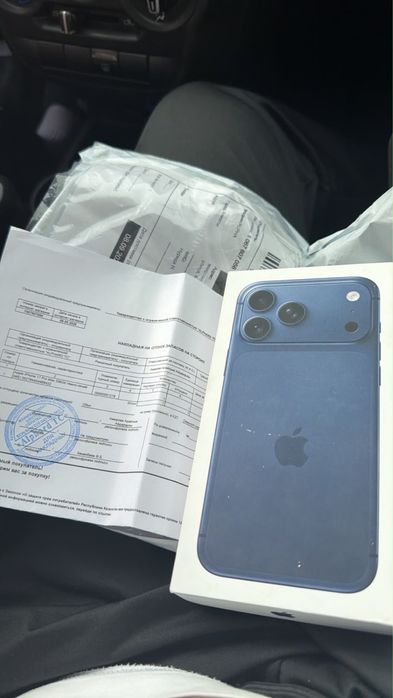 Iphone 17pro max покупали с каспи симка есть