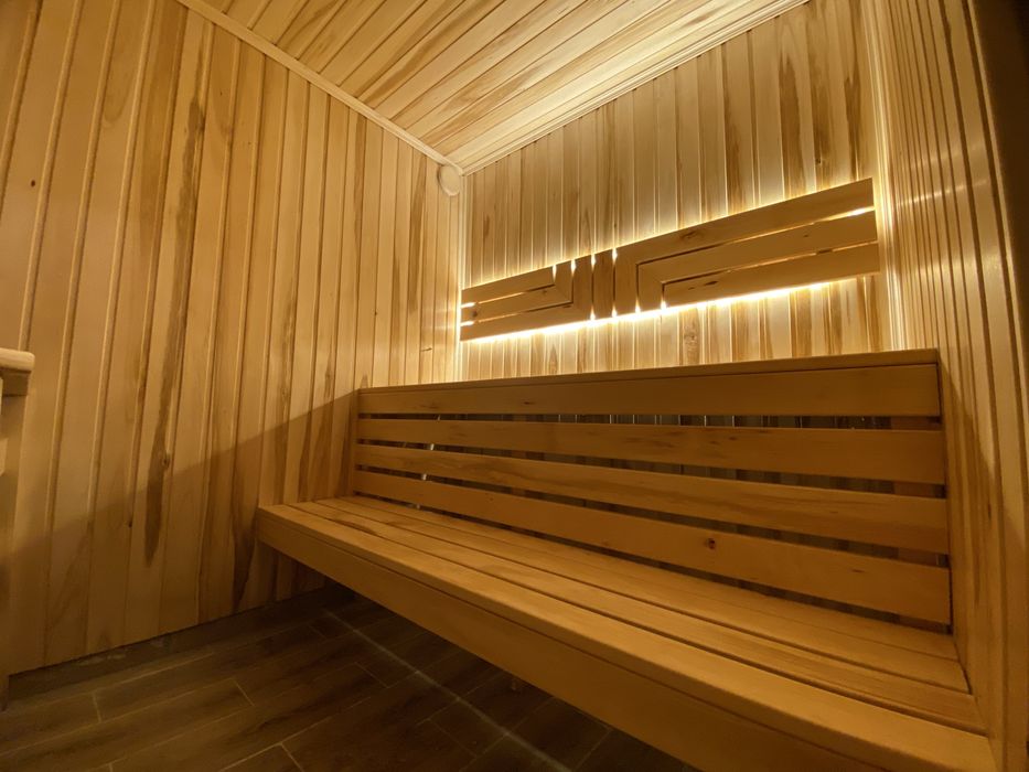 Отделка бани эвровагонкой