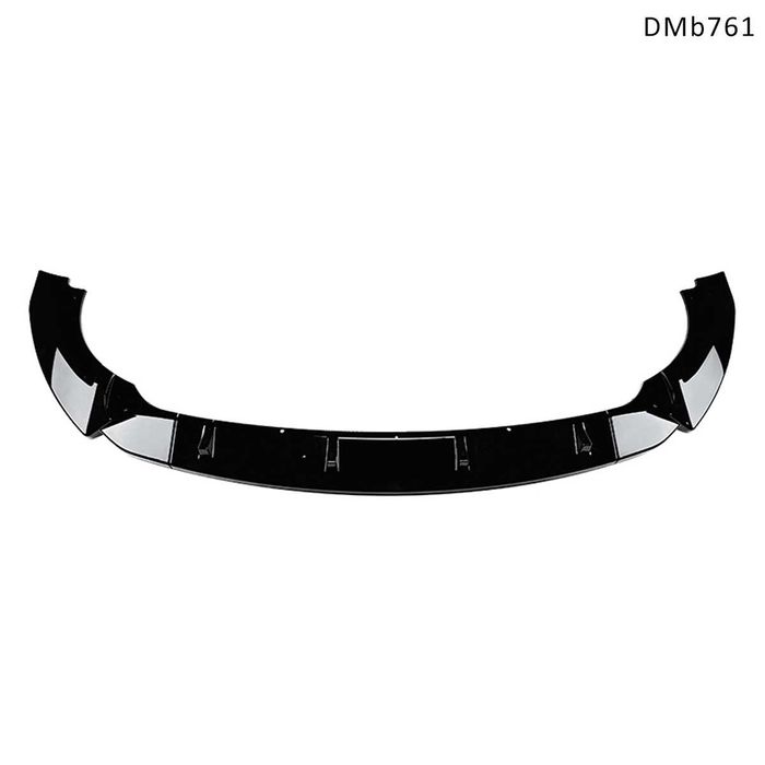 Черен лип спойлер предна броня Mercedes A W176 Pre-Face 13-15 мерцедес