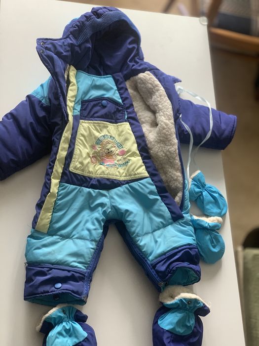 Детский зимний комбинезон