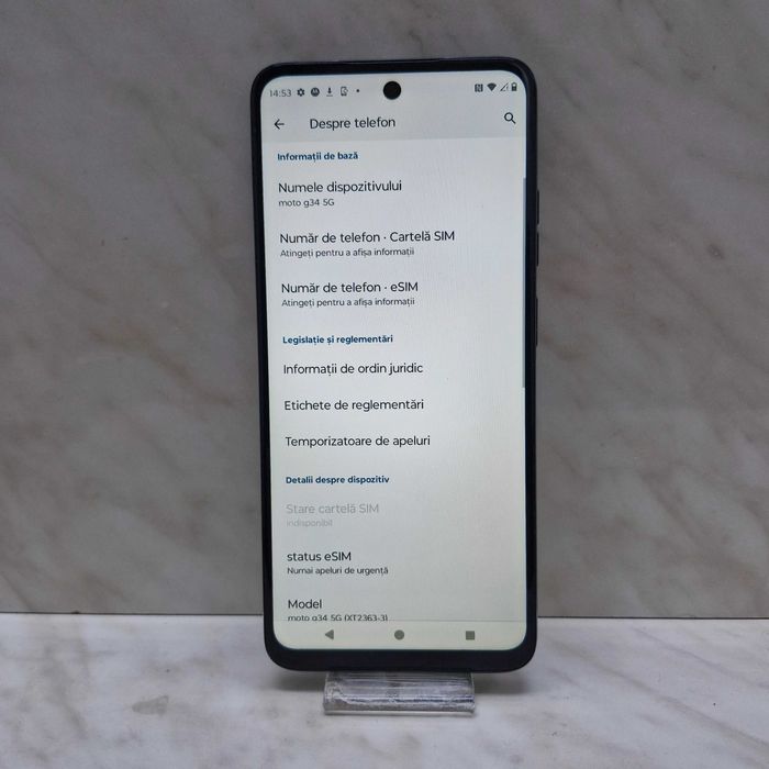 Motorola Moto g34 128GB, 8GB RAM, 5G Zeus Amanet Militari 34534