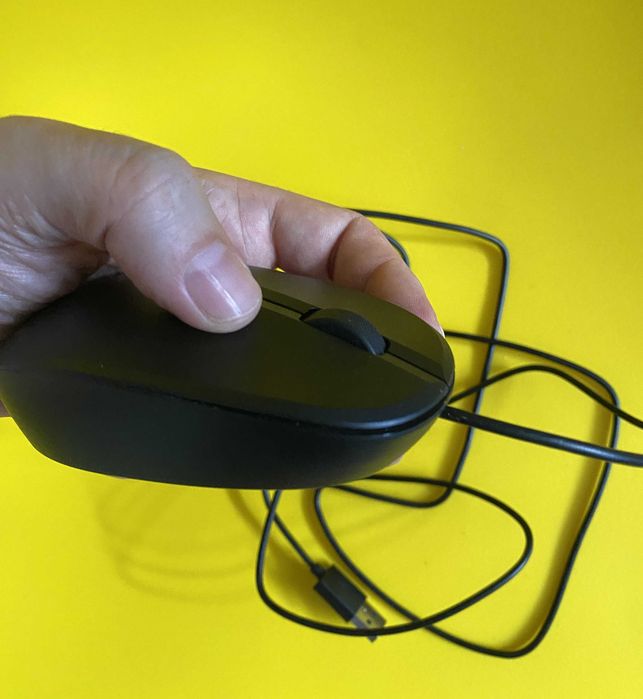 Mouse optic HP cu cablu USB, nefolosit