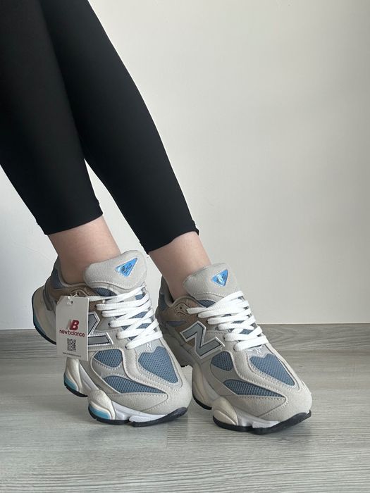 New Balance 9060 Mushroom Aluminium damă